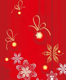 时尚冬季花纹背景矢量图085