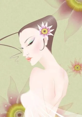 性感的女孩矢量集