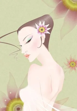 性感的女孩矢量集