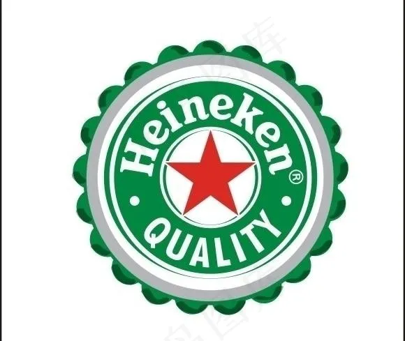 heineken 喜力啤酒图片cdr矢量模版下载