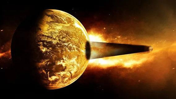 黄色星球帅气酷炫免费下载 黄色星球帅气酷炫免费下载