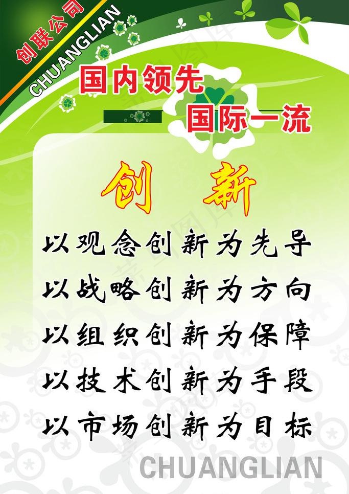 创新公司海报图片psd模版下载