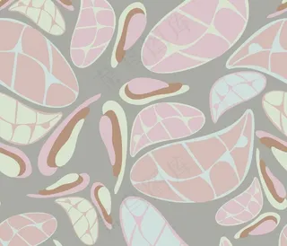 色块叶形图案底纹背景图片