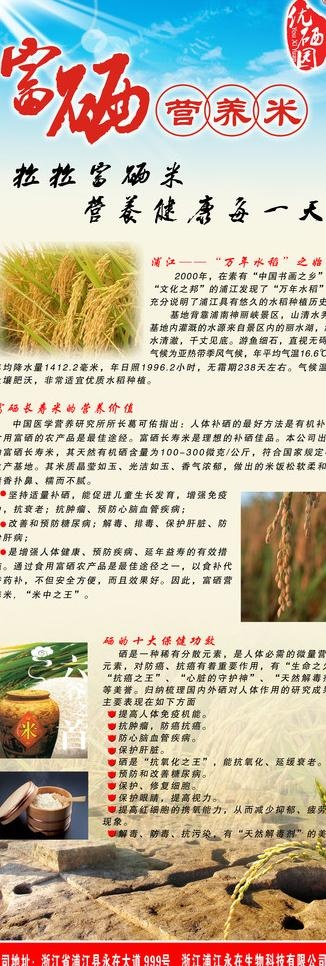 富硒营养米图片(2362X6299(DPI:100))psd模版下载