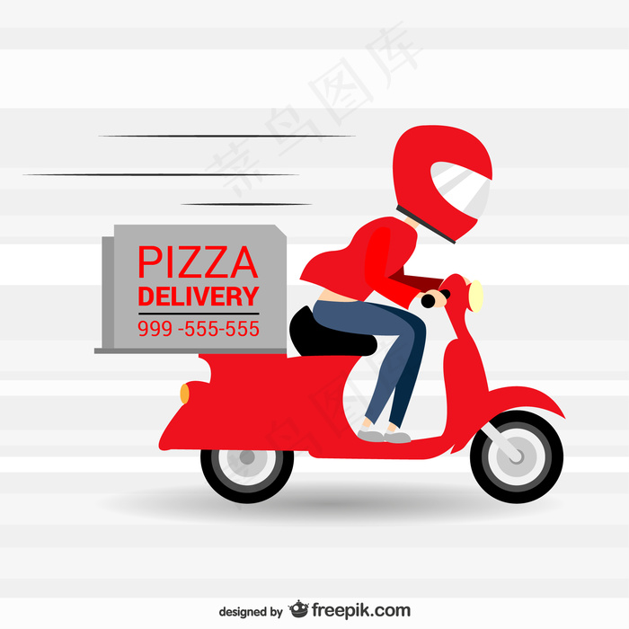 卡通人物扁平化可爱各种职业矢量素材