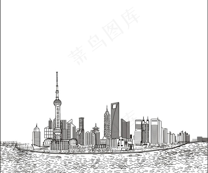 上海景观图图片