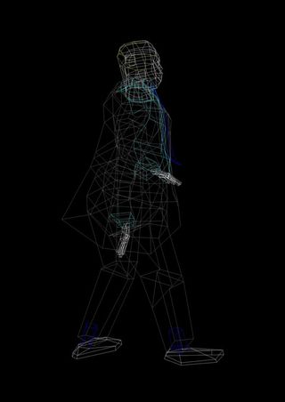 人体cad模型设计