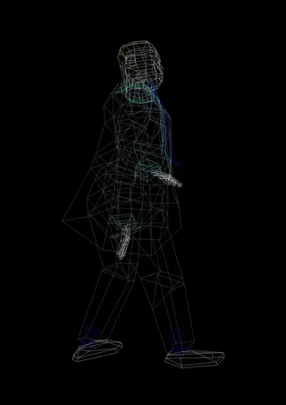 人体cad模型设计