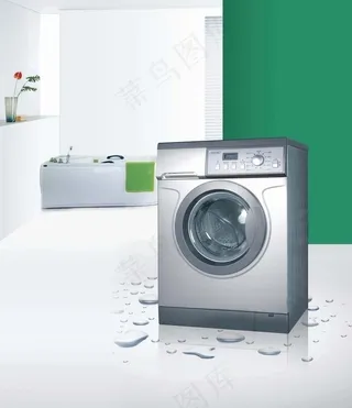 滚筒洗衣机图片