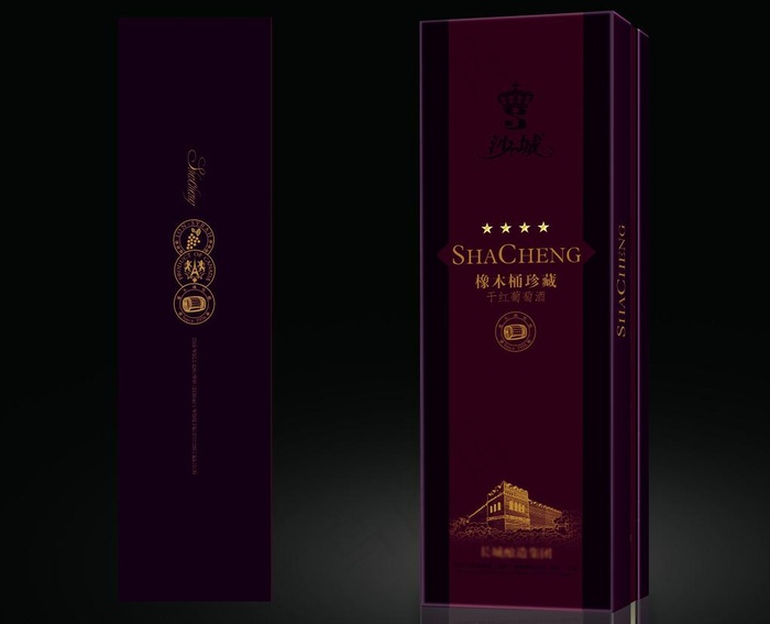高档红酒 葡萄酒包装图片cdr矢量模版下载