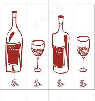 酒袋礼品袋设计图片