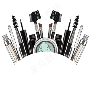 化妆培训班海报PNG图片素材