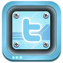 玻璃风格社会媒体图标