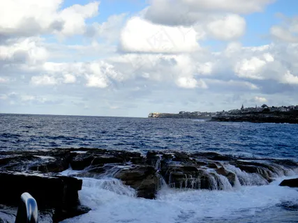 海湾风景图片