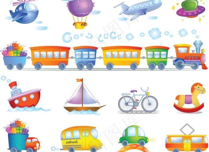 儿童卡通玩具图片