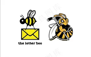 蜜蜂logo图片