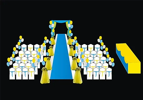 草坪婚礼布置图片