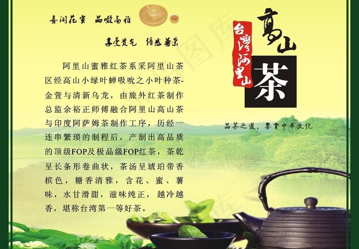 茶叶简介高山茶图片