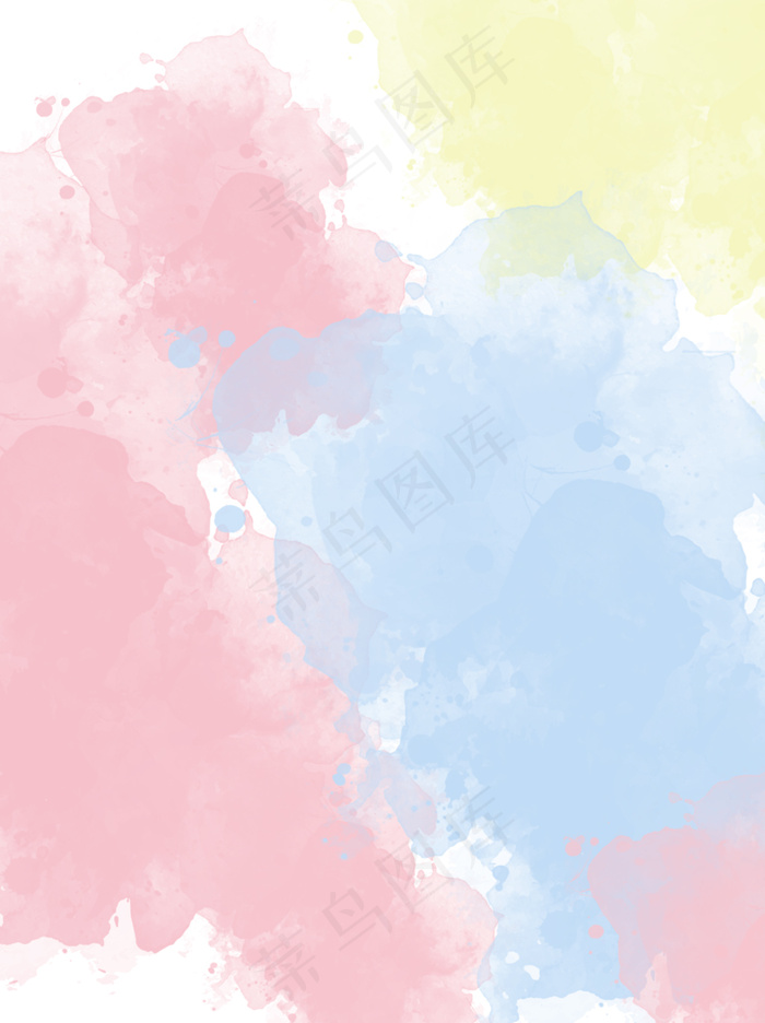 樱花粉小清新背景