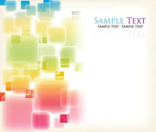 梦幻色彩背景矢量图下载