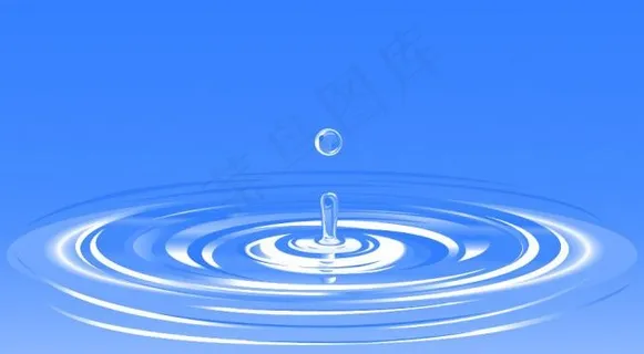 水滴水波分层效果 水滴水波分层效果