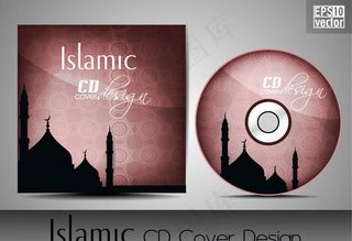 教堂背景 光盘包装图片