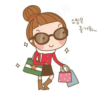 卡通儿童 儿童插画图片