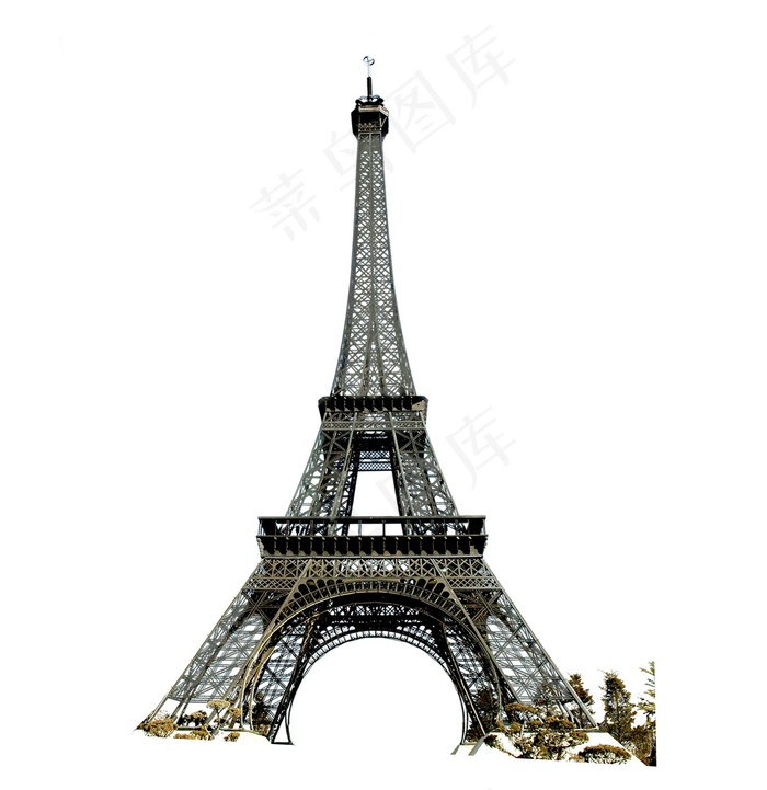 巴黎铁塔免抠素材PSD分层