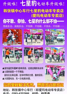 七星豹电动车图片