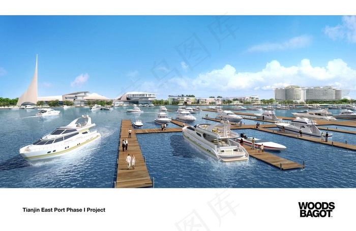 天津海港设计图图片