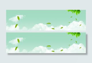 淘宝全屏海报背景素材psd分层清爽...