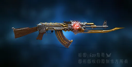 CF穿越火线英雄级武器-AK47-...psd模版下载
