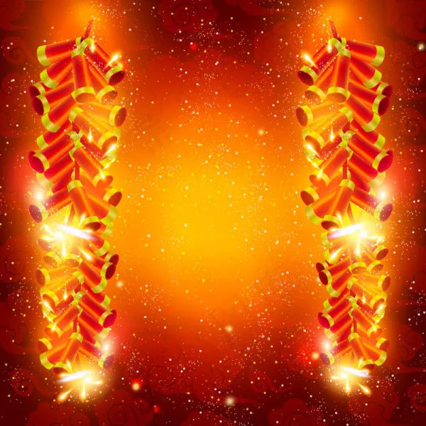 矢量鞭炮eps,ai矢量模版下载