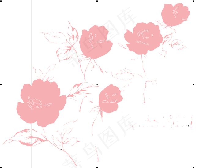 经典淡色花边免费下载