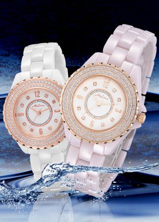 淘宝玛丽莎女款手表促销海报psd素...