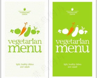 蔬菜菜单封面图片