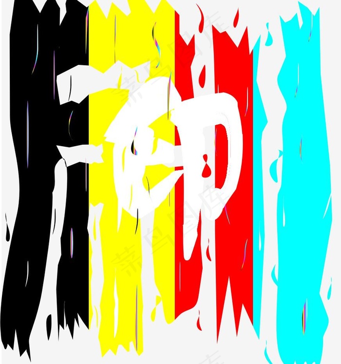 印刷字创意图片