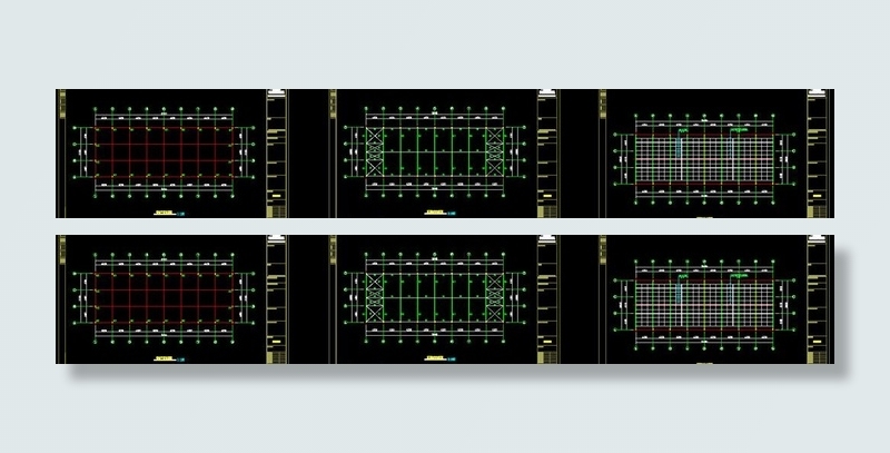 18米x50米钢结构厂房图片