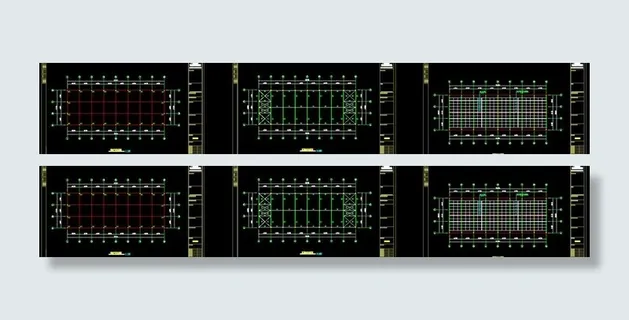 18米x50米钢结构厂房图片