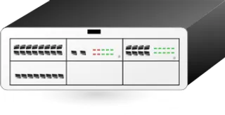 阿尔卡特OXO电话交换机的剪贴画