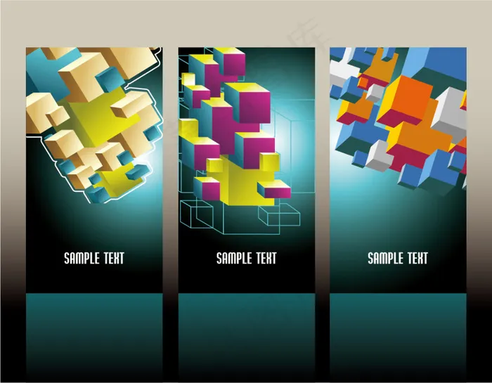 个性名片设计eps,ai矢量模版下载