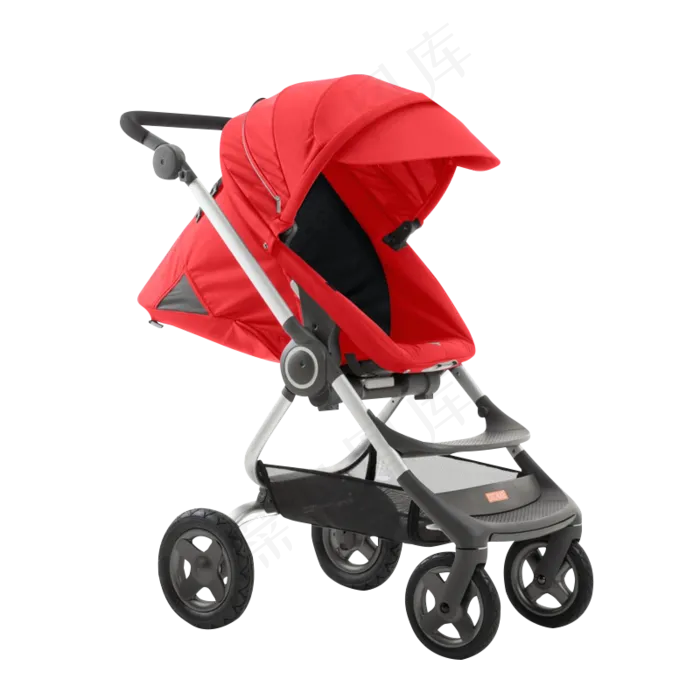 淘宝母婴用品婴儿车png透明素材psd模版下载