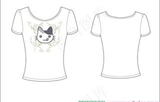t shirt t恤 印花 可爱 ...