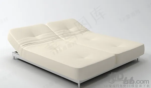 3D沙发床模型
