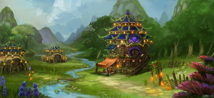 Q版游戏王侯将相画面