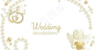 婚礼请柬背景图片