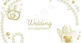 婚礼请柬背景图片