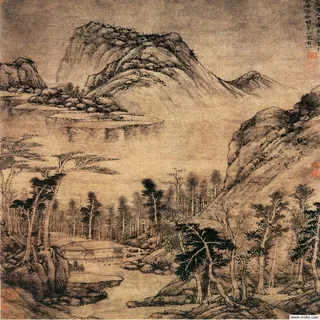 水墨山水素材 水墨山水素材