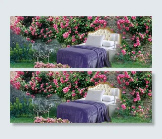 花卉清新春天海报背景