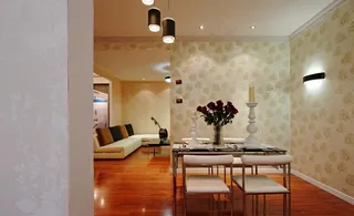 餐厅墙纸图片